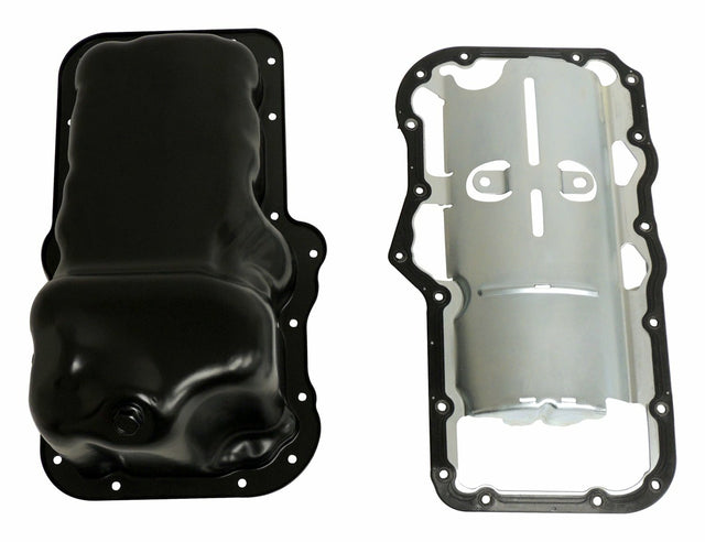 Jeep Steel Black Engine Oil Pan Kit - 53021779K