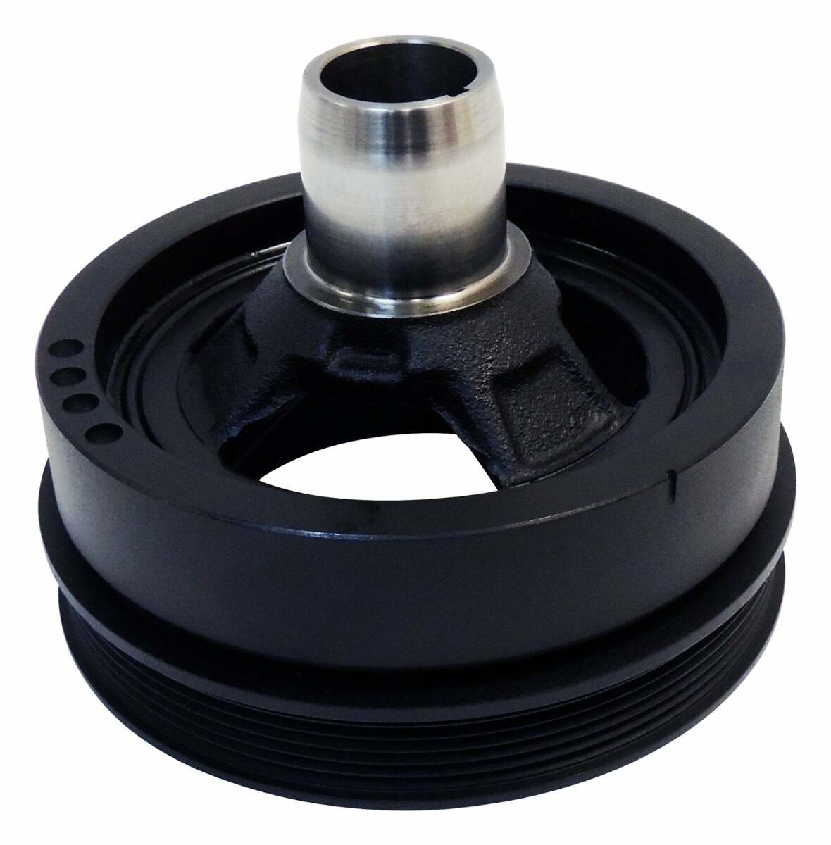 t Crown Automotive - Steel Black Harmonic Balancer - 53022162AA Crown Automotive