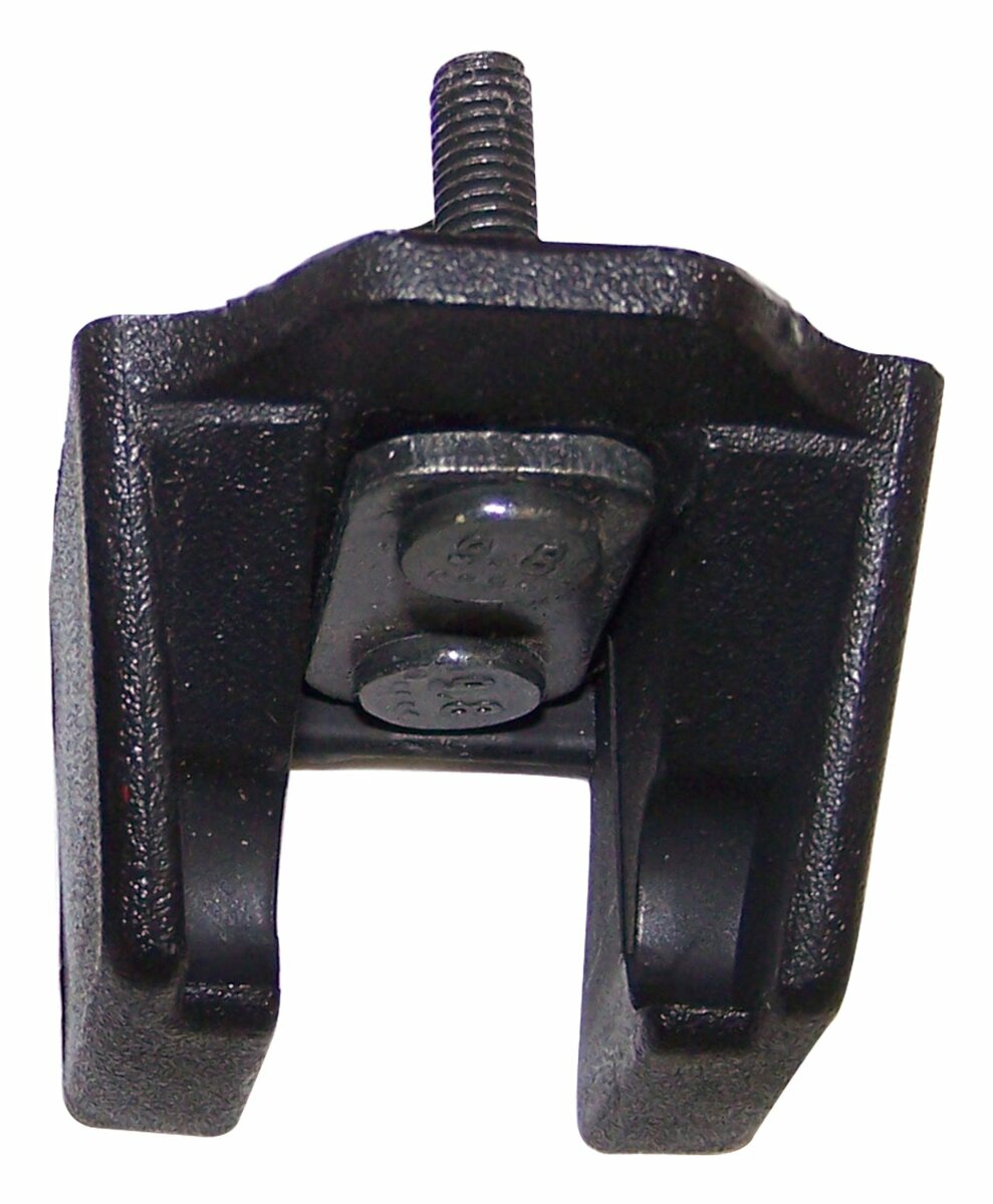 Jeep Steel Black Hood Catch Bracket - 55176428AC