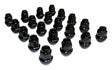 Jeep Steel Black Lug Nut Kit - 4006956BLKK