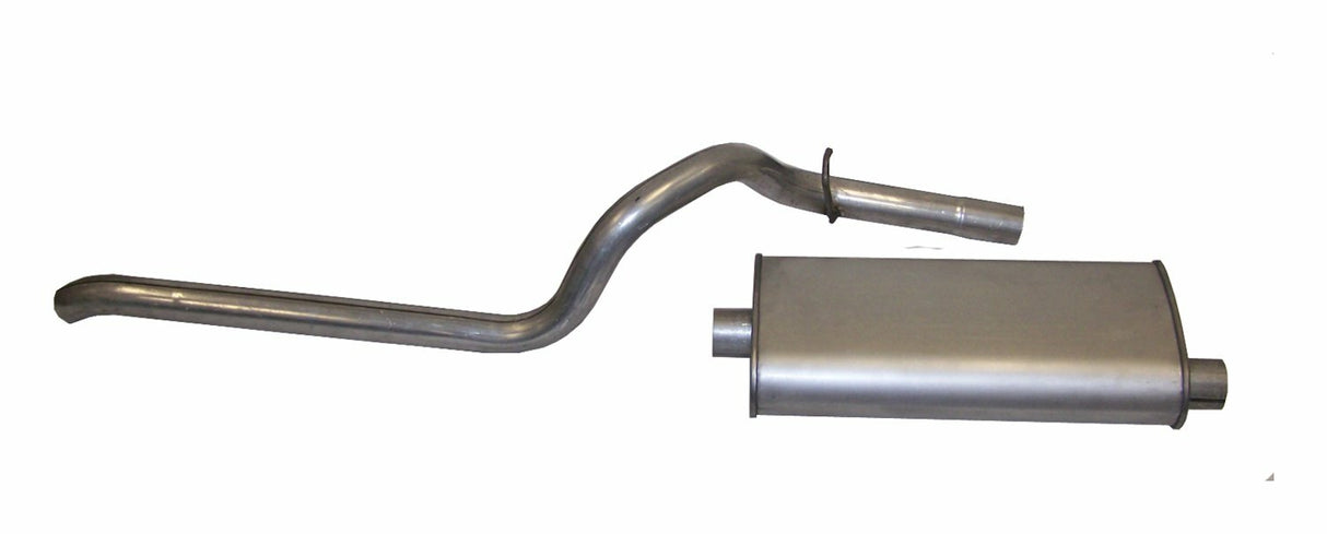 Jeep Steel Silver Muffler & Tailpipe - 52018335