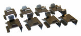 t Crown Automotive - Steel Unpainted Brake Pad Spring Kit - 68003705AA Crown Automotive