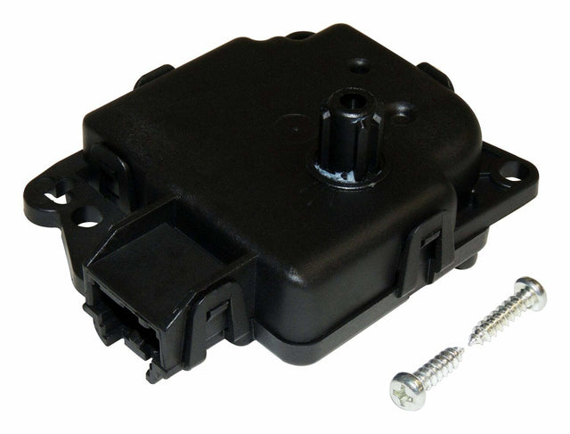 Blend Door Actuator for 11-18 Jeep Wrangler JK Wrangler & 10-17 MK Compass, Patriot - 68018109AA steel black