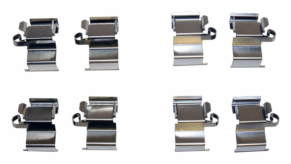 Brake Pad Spring Kit for 2014+ Jeep Wrangler JL Wrangler & KL Cherokee - 68159523AC stainless steel