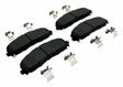 Front Brake Pad Set for Select 2018+ Jeep Wrangler JL Wrangler & 2020+ Jeep Wrangler JL Gladiator - 68456066AA