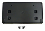Front License Plate Bracket Kit for Misc. 2018+ Jeep Wrangler JL Wrangler & Jeep Gladiator JT Gladiator - 68295610AA steel black