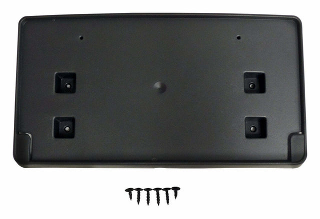 Front License Plate Bracket Kit for Misc. 2018+ Jeep Wrangler JL Wrangler & Jeep Gladiator JT Gladiator - 68295610AA steel black
