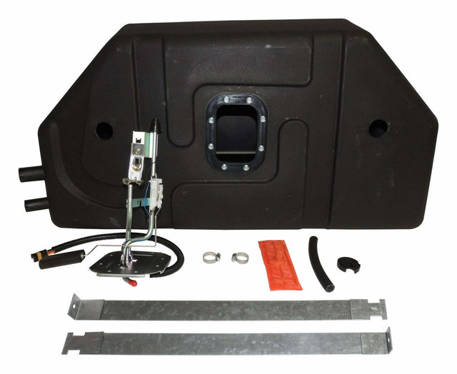 Fuel Tank Kit for 1987-1990 Jeep Wrangler YJ Wrangler w/ 4.2L Engine w/ 20 Gallon Tank steel black