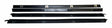 Inner & Outer Door Glass Weatherstrip Kit for 76-95 Jeep Wrangler YJ Wrangler & CJ-7, 8 - 55024255MK black