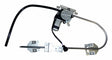 Left Front Power Window Regulator for 1991-1996 Jeep Cherokee XJ Cherokee and Jeep Comanche MJ Comanche - 55235647 steel black
