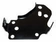 Left Rear off-road bumper Extension Bracket for 13-18 Jeep Wrangler JK Wrangler w/ Steel off-road bumper - 68195813AA black