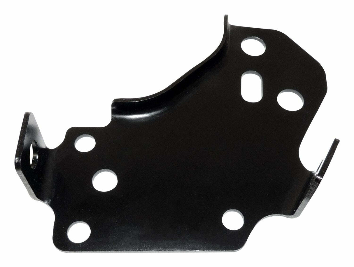 Left Rear off-road bumper Extension Bracket for 13-18 Jeep Wrangler JK Wrangler w/ Steel off-road bumper - 68195813AA black