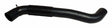 Lower Radiator Hose for 1999-2000 Jeep Grand Cherokee WJ Grand Cherokee w/ 3.1L Diesel Engine - 52079503AB black