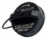 Non-Locking Fuel Cap w/ Tether for Select 2018+ Jeep Wrangler JL Wrangler & Jeep Gladiator JT Gladiator - 68339342AA black