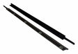 Outer Door Glass Weatherstrip Kit for 97-06 Jeep Wrangler TJ Wrangler Full Steel Doors 55176565K black