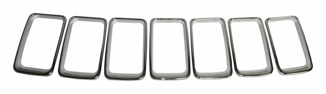 Polished Chrome Grille Insert Set for 2014-2016 Jeep WK Grand Cherokee - 68227779AA