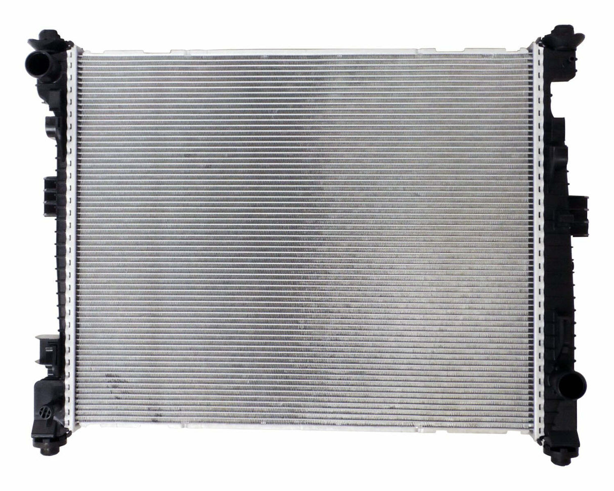 Radiator for 2016+ Jeep WK Grand Cherokee w/ 3.6L Engine w/o HD Cooling - 68244867AA black