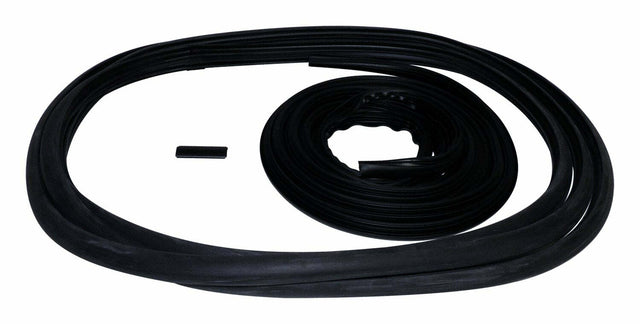 Windshield Weatherstrip & Molding Kit for 1987-1995 Jeep Wrangler YJ Wrangler - 55019988K black