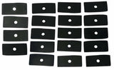 Fits 1955 - 1957 Chevrolet Full Size Pinch-Rail Pads CRP001