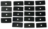 Pinch-Rail Pads fits 1955-1957 Chevy Bel Air CRP001 Shafer's Classic Reproductions