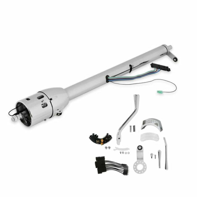 1960-72 C10 Pickup Custom Tilt Steering Column-Chrome/Auto 33" CSCU33A