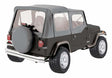 RT Off-Road door accessory fits 1987-1995 Jeep Wrangler gray fabric CT20009