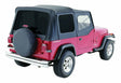 RT Off-Road door accessory fits 1987-1995 Jeep Wrangler black fabric CT20015T