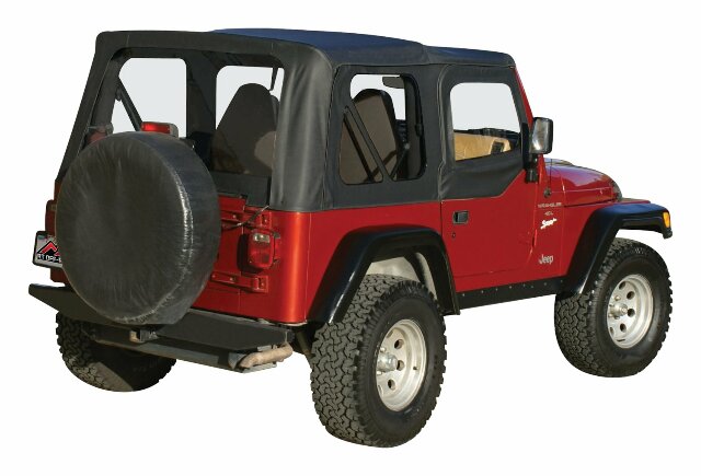RT Off-Road door accessory fits 1997-2006 Jeep Wrangler gray fabric CT20135