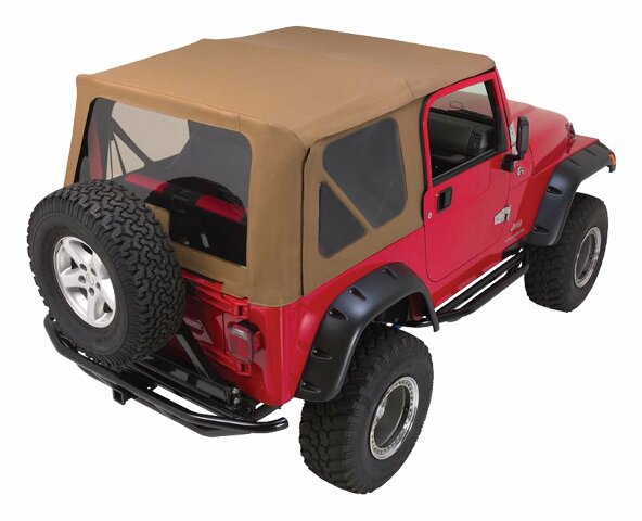 RT Off-Road Complete Top - CT20337 fits 1997-2006 Jeep Wrangler spice fabric