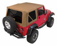 RT Off-Road Complete Top - CT20437T fits 1997-2006 Jeep Wrangler spice fabric