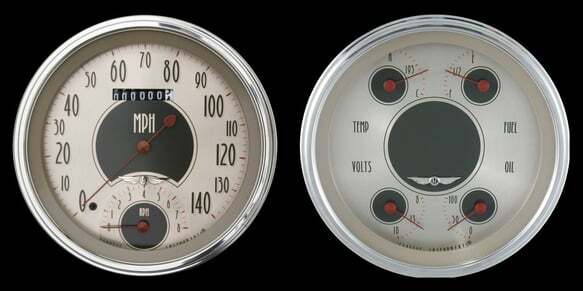 1947-53 All American Nickel Truck Package CT47AN62 for 1947-1953 dash gauge cluster