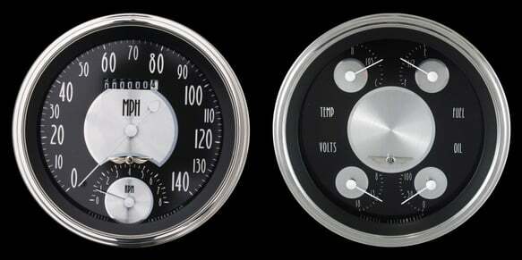 1947-53 All American Tradition Truck Package CT47AT62 for 1947-1953 dash gauge cluster