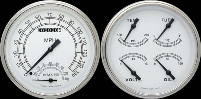 1947-53 White Truck Package CT47CW62 for 1947-1953 dash gauge cluster
