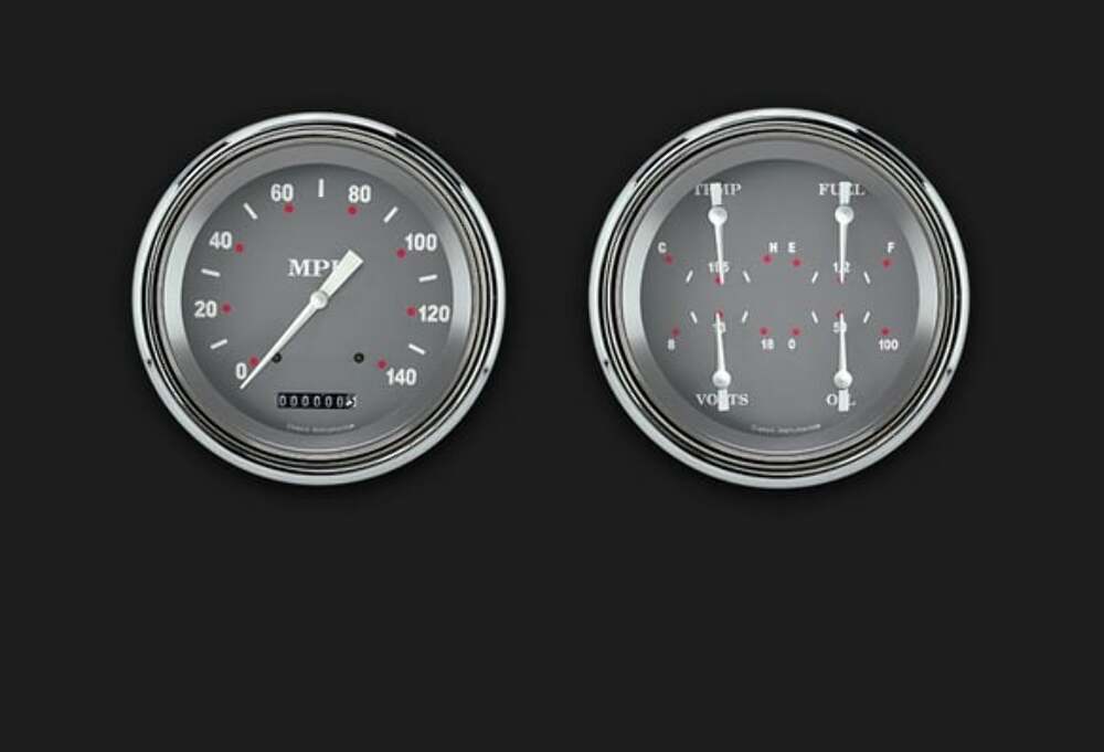 1947-53 SG Series Truck Package CT47SG52 for 1947-1953 dash gauge cluster