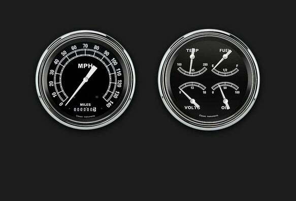 1947-53 Traditional Truck Package CT47TR52 for 1947-1953 dash gauge cluster