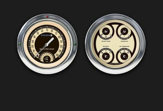 t Nostalgia VT 1954-55 Chevy Truck Package w/ Speedtachular CT54NT62 Classic Instruments