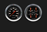 Velocity Series Black 1954-55 Chevy Truck Package CT54VSB52 dash gauge cluster