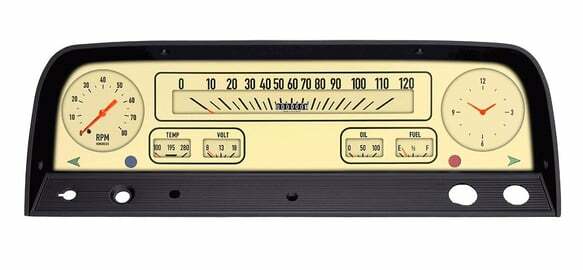 Chevy Truck Package 1964-66 CT64T dash analog gauge cluster