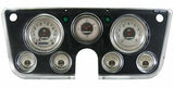 Fits 1967-72 Chevrolet C10 Pickup All American Nickel Instrument Clusters CT67AN