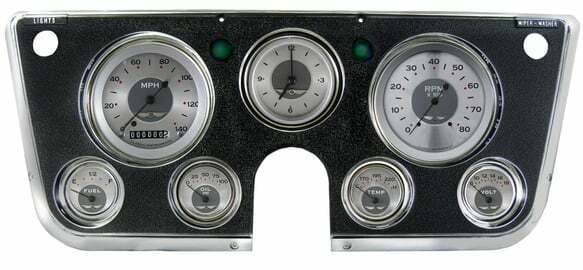 Speedometer silver