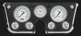 1967-1972 Chevy C10 Pickup White Instrument Clusters CT67CW