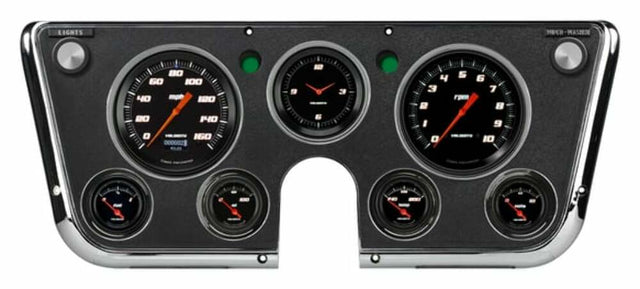 1967-1972 C10 Pickup Velocity Black LS Instrument Clusters CT67DVSB-LS