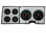 1973-1974 Chevy C10 Pickup G/Stock Package CT73GS silver dash gauge cluster