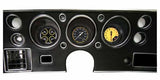 AutoCross Yellow 1970-72 Chevelle SS Package CV70AXY for 1970-1972 Chevelle dash gauge cluster