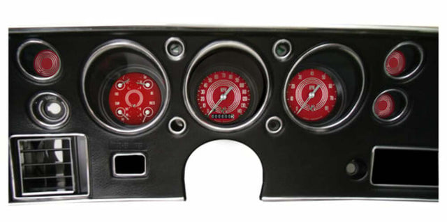 V8 Red Steelie 1970-72 Chevelle SS Package LS Sending Unit CV70V8RS-LS for 1970-1972 Chevelle dash gauge cluster