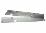 Fits 1969-1972 Chevrolet Blazer; Cowl Vent Trash Shield - Stainless CVTS72S