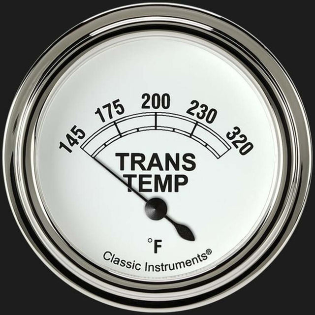White 2 5/8" Transmission Temperature Gauge CW227SLF