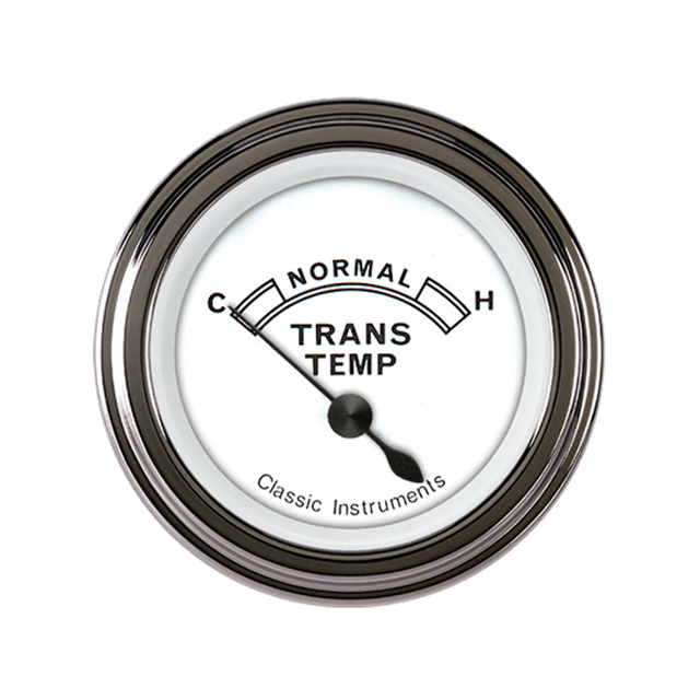 White 2 1/8" Transmission Temp CW27SLF