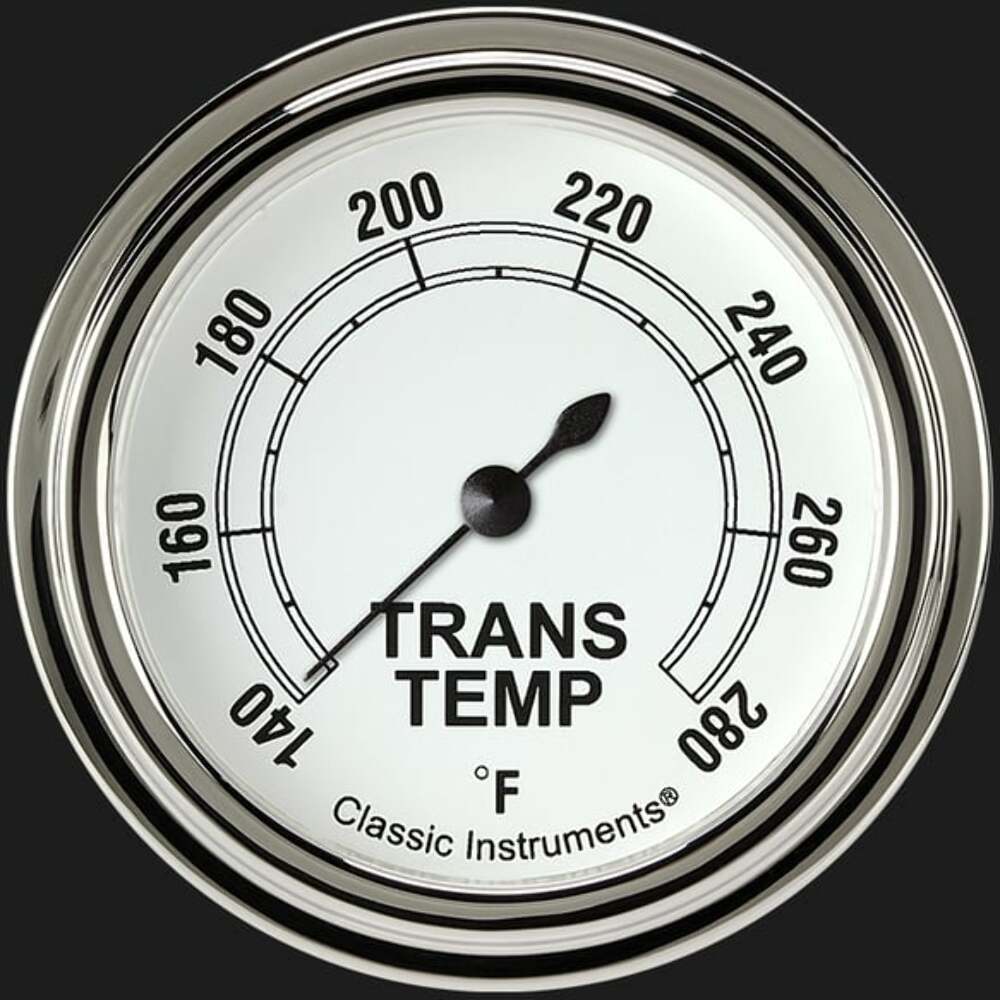 White 2 5/8" Transmission Temperature Gauge CW327SLF