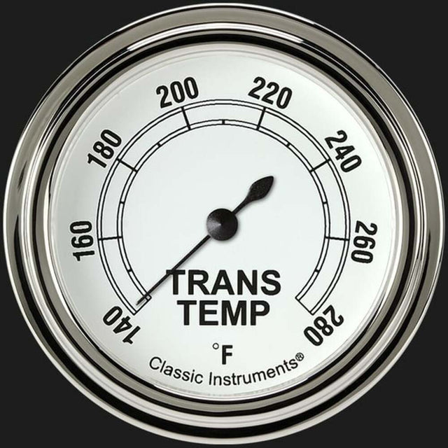 White 2 5/8" Transmission Temperature Gauge CW327SLF
